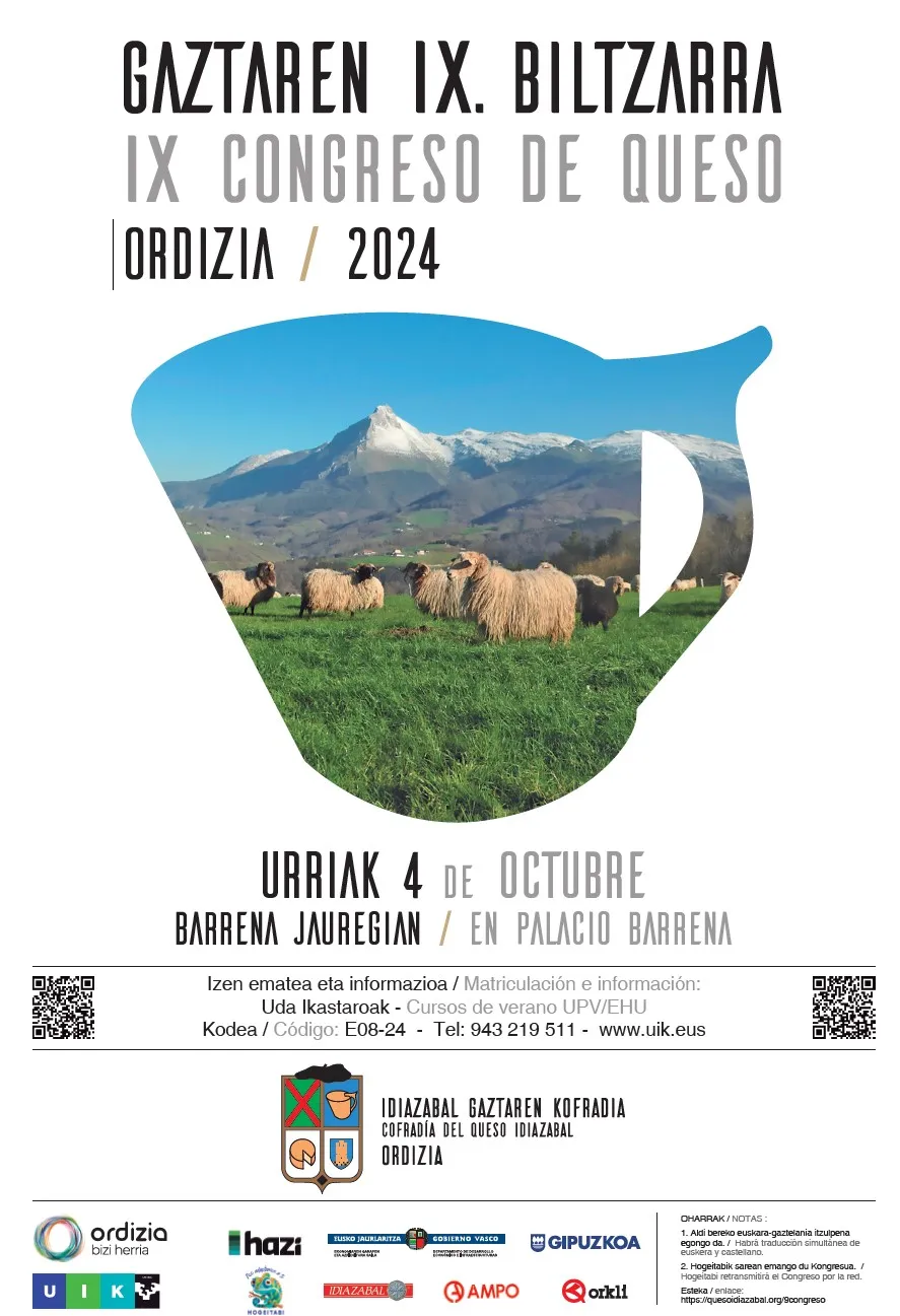 IX Congreso de Queso. Ordizia